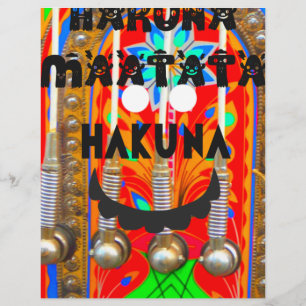 Cores do Carnaval do Samba Hakuna Matata blings.pn