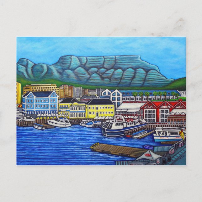 Cores do Cartão de Posto Cidade do Cabo (Frente)