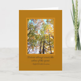 Cores do Cartão Espírito de Ação de Graças