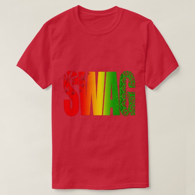 Cores do SWAG - Camisa T (Frente do Design)