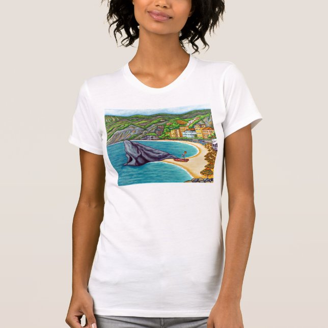 Cores do t-shirt de Monterosso (Frente)
