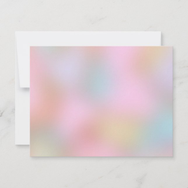 Cores Elegantes Modelo em Branco Abstrato Moderno (Frente)