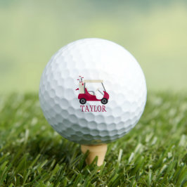 Cores Escolares - Carrinho de Golfe Crimson & Crea