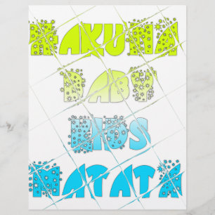 Cores Felizes Hakuna Matata Hakunamatata - Estrela