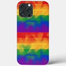 Cores LGBTQ+ Sinalizador capas de iphone de caixa