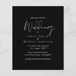 Cores Negras e VERMELHAS de Casamento de Trending