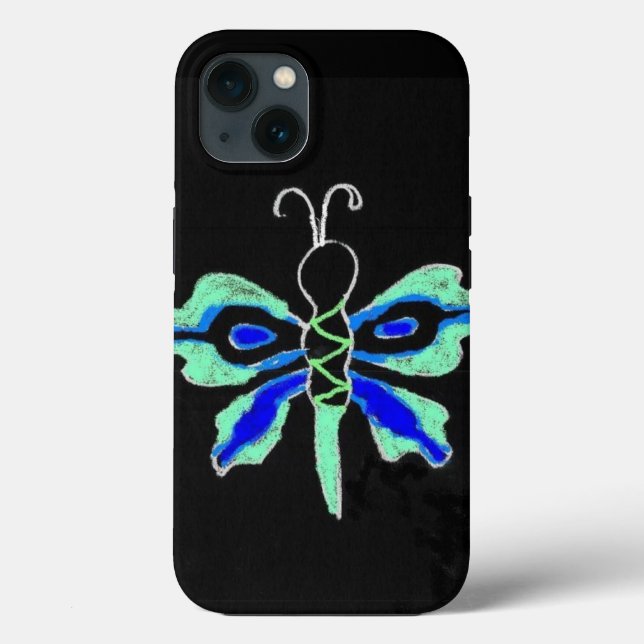 Cores Neon Preto Borboleta (Verso)