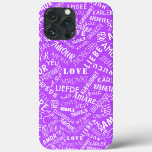 Cores Personalizadas - Amor - Multiidioma - Roxo