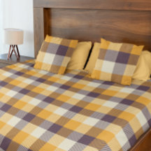 Cores Quentes De Calor Queda Cor Laranja Xadrez Ta