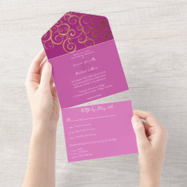 Cores Ricas com Casamento Dourado