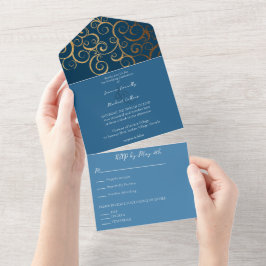 Cores Ricas com Casamento Dourado