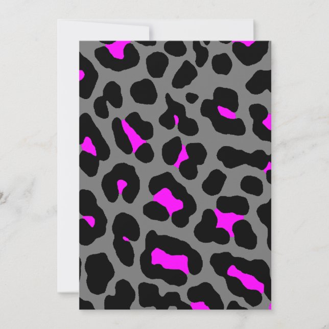 Corey Tiger 80s Manchas de Leopardo (Cinza) (Frente)