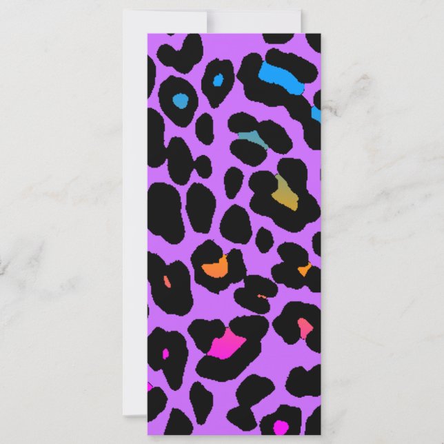 Corey Tiger 80s Manchas de Leopardo (Roxo) (Frente)