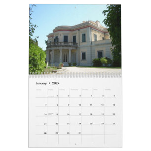 CORFU, Calendário de Parede de GRÉCIAS
