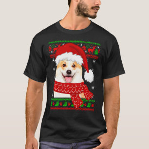 Corgi Cachorro Suéter Feio Natal Cachorrinho