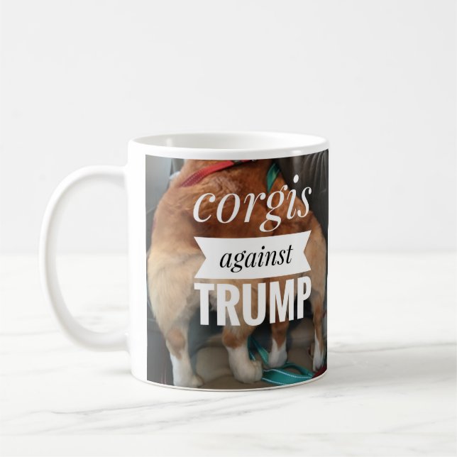 corgi contra a caneca (Esquerda)