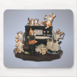 "Corgi da hora Yappy" & carneiros Mousepad