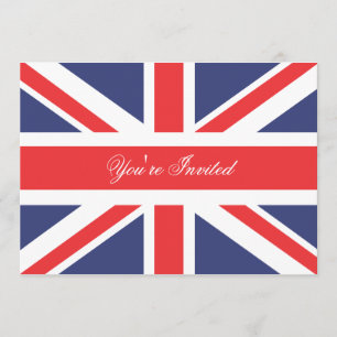 Corgi de Londres Inglaterra com convite de festas