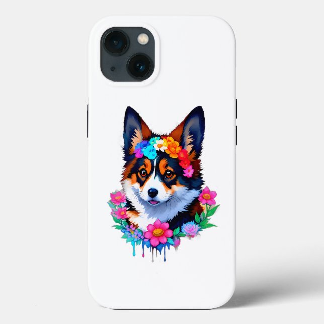 Corgi Doce Bonito iPhone / iPad (Verso)