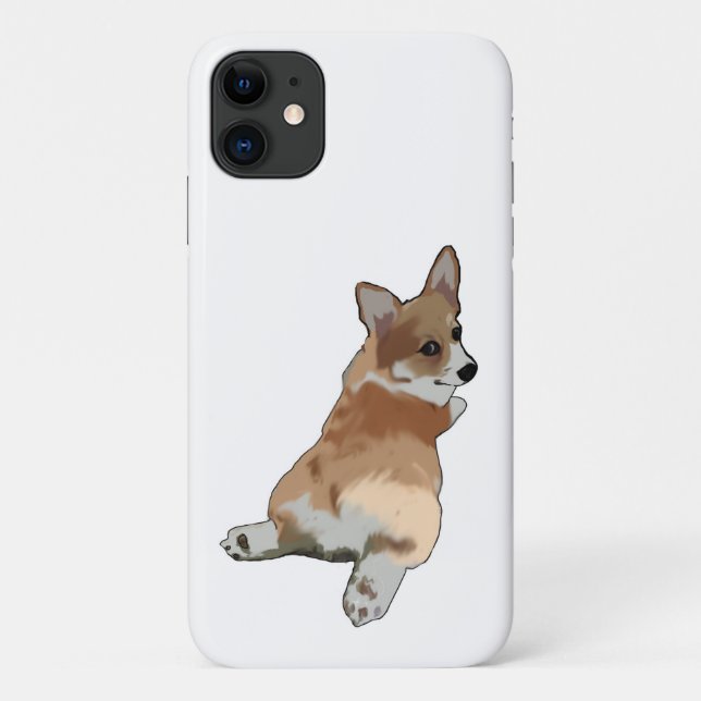 Corgi Dog Capa de telefone (Verso)
