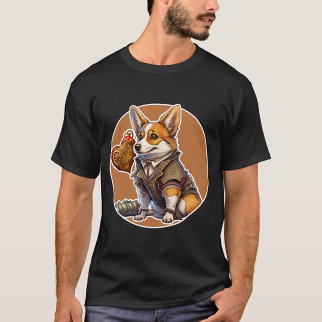 Corgi Dog T-Shirt (Frente)