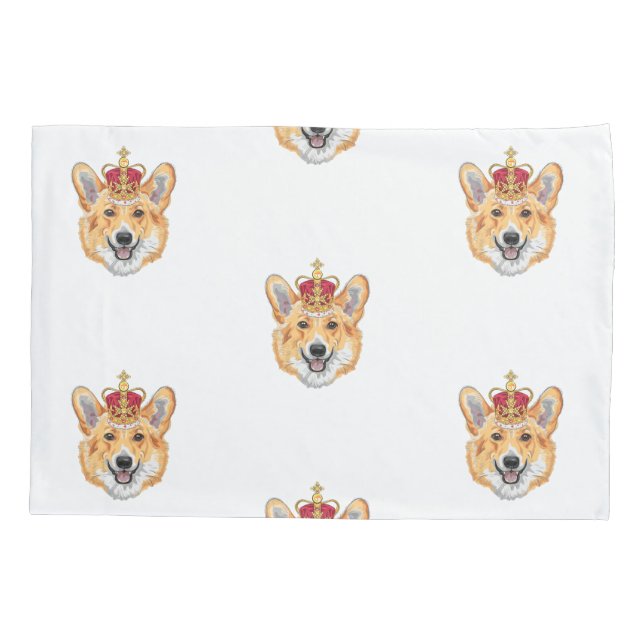 Corgi galês de Pembroke engraçado (Verso)