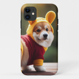 Corgi Winnie a capas de iphone Pooh V2