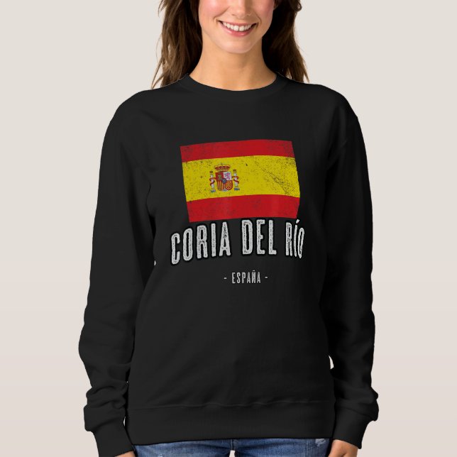 Coria Del Ro Espanha Es Flag Top - Bandera Ropa (Frente)