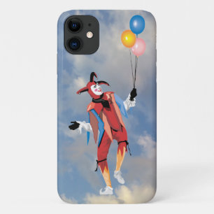 Coringa-palhaço muito divertida com capas de iphon