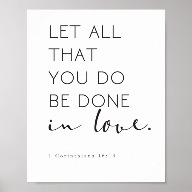 Corinthians Poster (Frente)