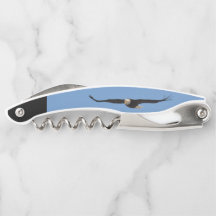 Corkscrew com águia careca em voo