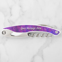 Corkscrew do redemoinho do roxo e do rosa