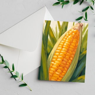 Corn Stalk | Farm Country Southern Painting Card