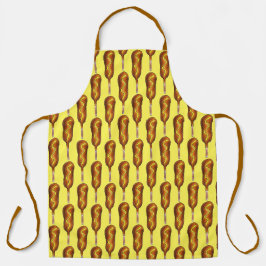 Corndog Stick Hot Corn Dog Hotdog Amarelo