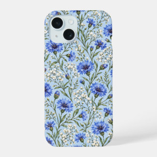 Cornflower azul e Flor de Bebê Floral