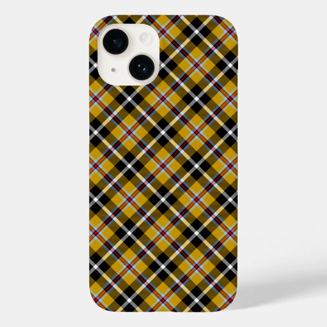 Cornish National Tartan Yellow Xadrez (Verso)