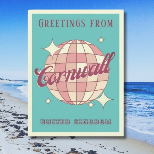 Cornwall Reino Unido Férias Inglaterra Cartão post (Criador carregado)