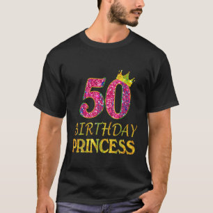 Coroa 50º Aniversário Princesa Camisa 50 Anos O