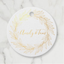 coroa circular de eucalipto com texto personalizad