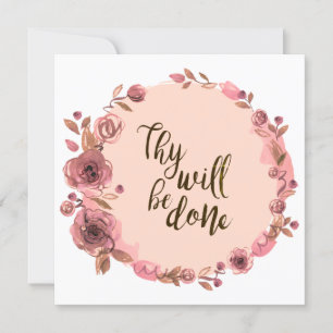 Coroa de Flores com Passagem das Escrituras em Car