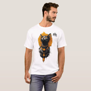 Coroa de Gata Rainha ARVEXON Camiseta Gráfica de M