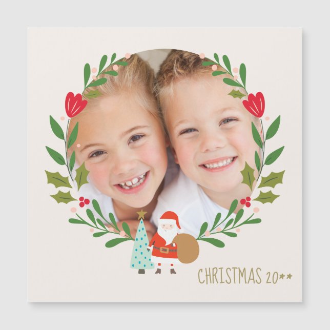 Coroa de Natal em Foto (Frente)