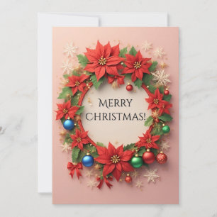 Coroa de Natal Festiva