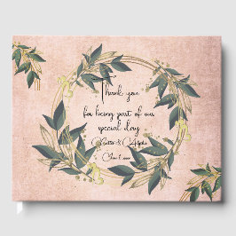 Coroa de Oliveiras para Casamento Livro de Visitas