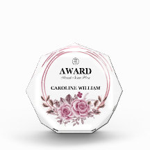 Coroa de Ouro Rosado Detalhes Personalizados para
