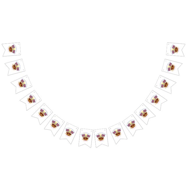 Coroa e Bandeiras do Rei Carlos III (Todos)