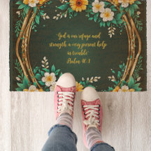 Coroa Floral e Verde Personalizável