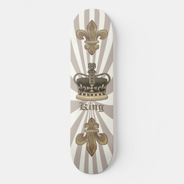 Coroa Rei Skateboard (Frente)