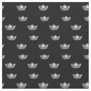 Coroa Tecido Pageant Personalizada