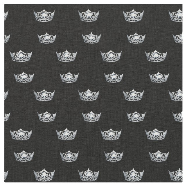 Coroa Tecido Pageant Personalizada (Detalhe)